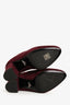 Prada Suede Burgundy Ankle Booties Size 36.5