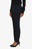 The Row Navy Straight Leg Tailored Trousers Size 6