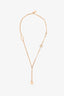 Christian Dior Gold Tone 'Petit CD Double' Bracelet
