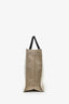 Saint Laurent Beige/Black Canvas Large Rive Gauche Canvas Tote