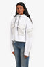 Sacai x Spiewak Edition 2024 White Cotton Hooded Jacket Size 2