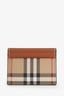 Burberry Novacheck Leather Cardholder