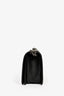 Pre-Loved Chanel™ 2016-17 Black Quilted Caviar Leather Old Medium Boy Bag