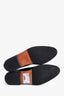 Bontoni Black Leather Loafers Size 42.5 Mens