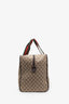 Gucci Beige Monogram Canvas Large Duffle Travel Bag