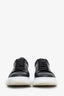 Alexander McQueen Black Leather Oversized Sneakers Size 44 Men's