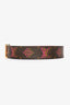 Louis Vuitton Monogram Rainbow Initial Belt Size 80/32