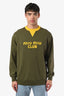 Miu Miu 2023 Green/Yellow Cotton Crewneck Top Size S Men's