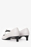Hermès Grey Leather Kiara 40 Heels Size 36.5