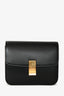 Celine 2021 Black Leather Teen Box Crossbody