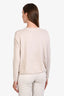 Play Comme des Garcons Cream Cotton Sweater Size S