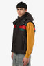 Gucci Brown GG Supreme Web Padded Gilet Hooded Vest Size 46 Men's