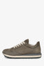 Brunello Cucinelli Grey Suede Sneakers Size 37