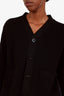 Sacai Dark Blue Denim x Knit Indigo Cardigan Size 3