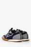 Hermès Grey/Navy Suede 'Jet' Sneakers Size 37