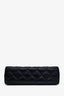 Pre-loved Chanel™ Black Quilted Crinkled Calfskin Nano Kelly Shopper Bag