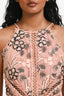 X By NBD Pink Lace Floral Sequin 'Felicity' Dress Size S