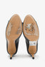 Salvatore Ferragamo Black Leather Bow Accent Pumps Size 8.5