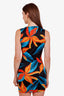 Louisa Ballou Multicolour Open Front Mini Dress Size S