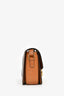 Celine Brown Leather 'Triomphe' Teen Crossbody Bag