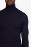 Ralph Lauren Purple Label Navy Cashmere Turtleneck Sweater Size XS Mens