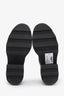 Louis Vuitton Black Leather Monogram Chelsea Boots Size 36.5