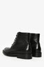 Saint Laurent Black Leather Army 20 Lace Up Boots Size 41 Men's