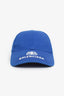 Balenciaga Blue Cotton Logo Baseball Hat Size L