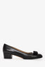 Salvatore Ferragamo Black 'Vera' Pump Size 5