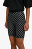 Louis Vuitton Black Damier Graphite Combi Shorts Size 34