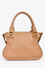 Chloe Tan Small Marcie Shoulder Bag