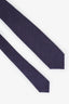 Barba Napoli Purple Cotton Tie Mens