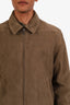 Loro Piana Green Kidskin Ivy Bomber Jacket Size M Mens