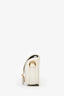 Christian Dior 2023 Cream Leather East West Bobby Crossbody Bag