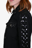 Cout de la Liberte Black Sequin Detailed Jacket Size S