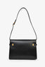 Saint Laurent Black Leather Manhattan Medium Shoulder Bag