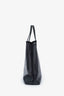 Prada Black Sequin Logo Mesh Tote Bag with Pouch