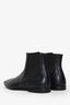 Dolce & Gabbana Navy Blue Deerskin Ankle Boots Size 44 Mens