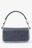 Valentino Metallic Beaded Crystal Embellished Small Locò Shoulder Bag