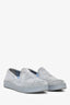 Prada Sports Light Grey Suede Slip-On Shoes Size 39
