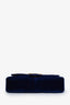 Gucci Blue Velvet GG Large Marmont Shoulder Bag