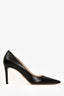 Prada Black Leather Pumps Size 37
