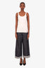 Gucci Navy Horsebit Selvedge Wide-Leg Jeans Size 28