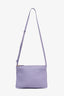 Celine Purple Leather Small Trio Bag