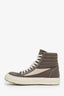 Rick Owens DRKSHDW Grey High Top Sneakers Size 37