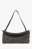 Alaïa Dark Grey Nubuck Leather Medium Le Click EW Shoulder Bag