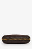 Stella McCartney Dark Brown Vegan Suede Mini Falabella Shoulder Bag