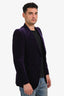 Gucci Purple Velvet Blazer Size 46 Mens