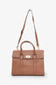 Sac besace moyen Bayswater en cuir Blush mûre avec bandoulière