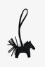 Hermès 2022 Black So Black Leather Rodeo PM Bag Charm